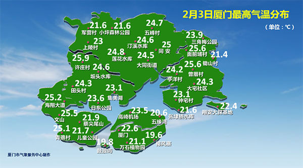 2024.2.3厦门天气，年前雨水频繁“输出”，春运注意交通安全！